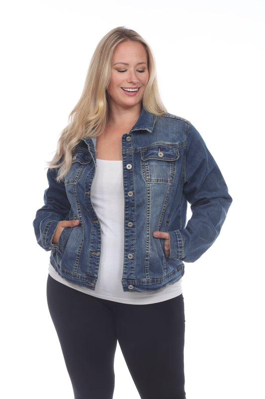 Classic Denim Jacket *plus